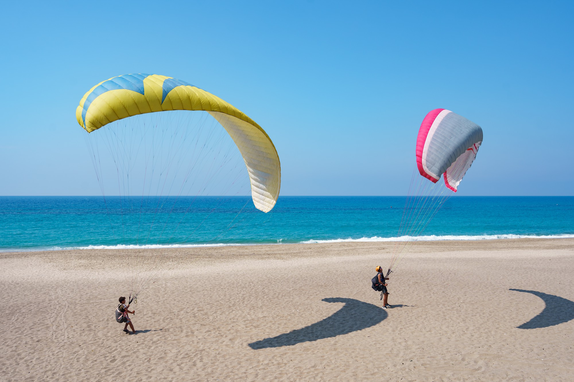 parasailing